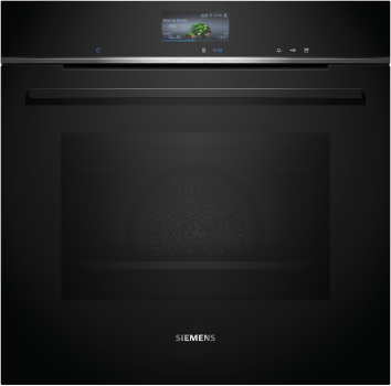 Siemens HR776G1B1 - iQ700, Einbau-Backofen mit Dampfunterstützung, Schwarz/Edelstahl, 60 x 60 cm